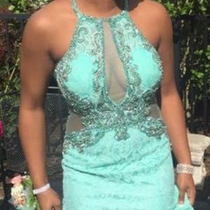 Beautiful sparkly prom dress